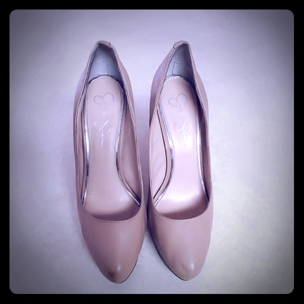Jessica Simpson Leonne Platform Pumps 10
